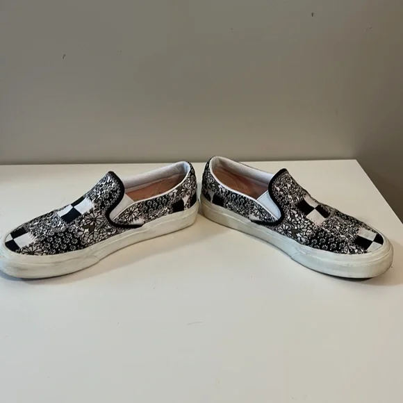💕🖤VANS SLIDE ON WOMAN SIZE 6 - Picture 10 of 10